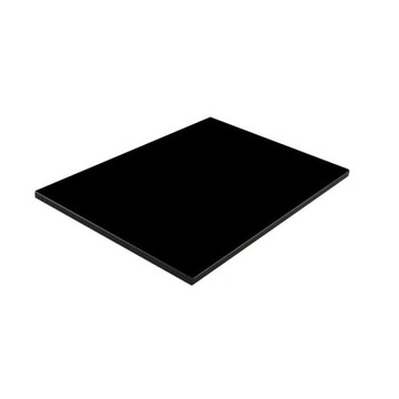 płyta HPL 10mm gotowa formatka czarna 575x385 mm