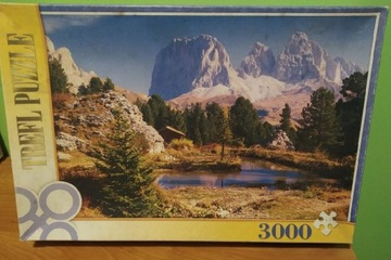 Puzzle 3000 elementów  Trefl góry krajobraz