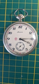 Kieszonkowy zegarek Molnija do naprawy 