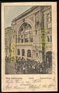 ŁÓDŹ ul. Dzielna Konzerthaus