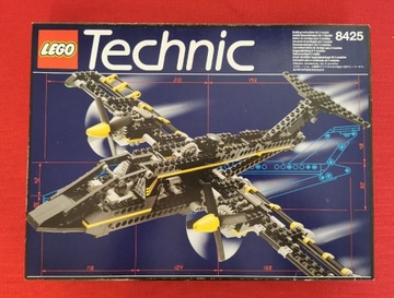 Lego Technic 8425 Black Falcon, Samolot Retro