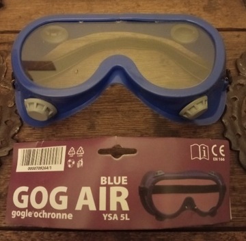 Gogle ochronne gog air blue