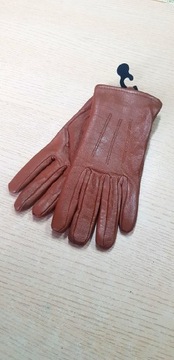 Skórzane rękawiczki damskie S/M