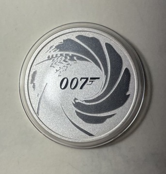 James Bond 007 1oz 2020 Ag.9999