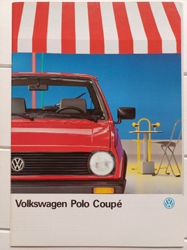 Prospekt Volkswagen Polo 1987r. UNIKAT