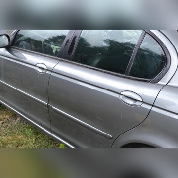 Drzwi lewy tył Jaguar X type sedan kompletne LHK