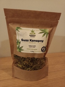 Ekologiczny susz konopny na herbatę - 30g (FINOLA)