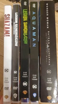Filmy kolekcja DC, Transformers + dużo innych! DVD