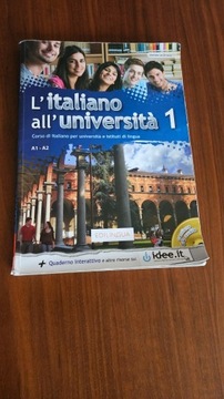 L'italiano all'universita 1 A1-A2   język włoski