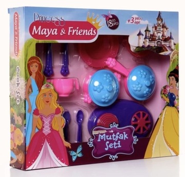 Princess Maya & Friends - zestaw kuchenny dla dzie