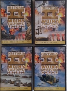 OXFORD Historia II Wojny Światowej filmy DVD 1-16