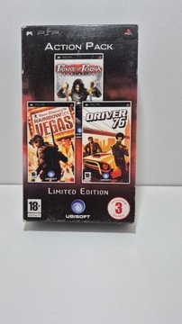 Action Pack  Prince / Driver 76 / Rainbow PSP  