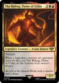 The Balrog, Flame of Udun MTG !