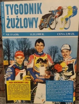 Żużel Speedway Tygodnik Żużlowy numer 15/1999rok