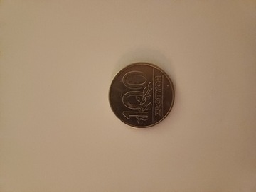 Moneta nominał 100 złotych 1990 