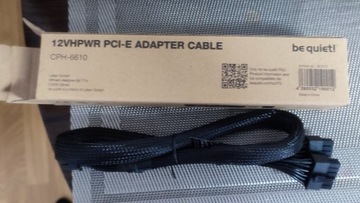 12VHPWR PCI-E Adapter do zasilaczy be quiet!