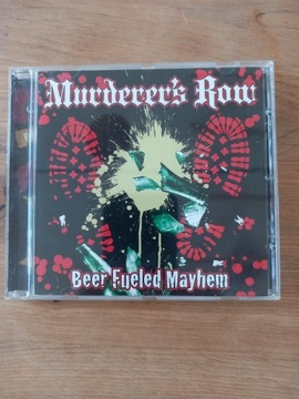 Murderer's Row Beer fueled mayhem CD  punk Oi!