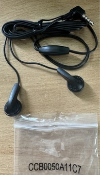Zestaw słuchawkowy Alcatel słuchawki z mikrofonem CCB0050A11C7 wtyk jack