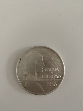 Moneta Kuba Patria Libertad 1938