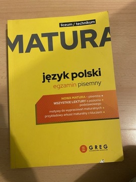 Książka do matury język Polski pisemny