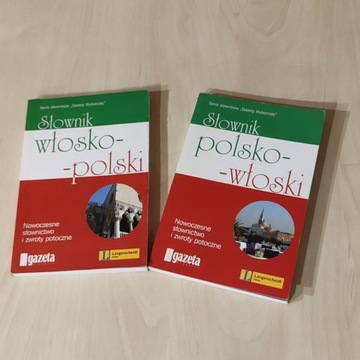 Słownik polsko-włoski i włosko-polski 2 ks