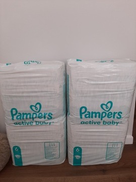 Pampers Active Baby rozmiar 6 128 sztuk