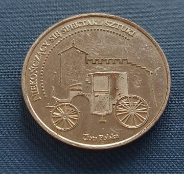 Medal Złota Polska , Muzeum - Zamek w Łańcucie