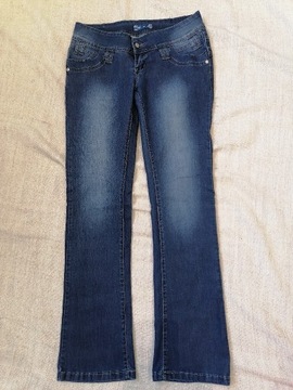 Spodnie damskie jeans roz L/XL push-up
