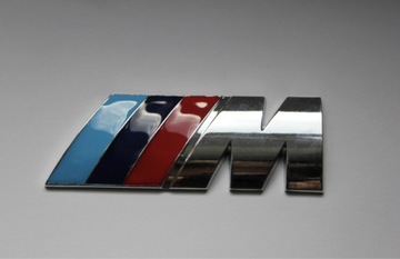 Emblemat znaczek logo BMW Mpower tylna klapa