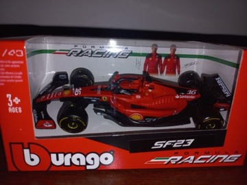 Bburago bolid Ferrari SF23, C. Leclerc, 1:43