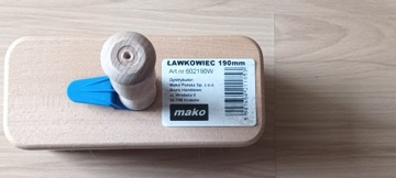 Pędzel malarski ŁAWKOWIEC Mako 190mm. Nowy