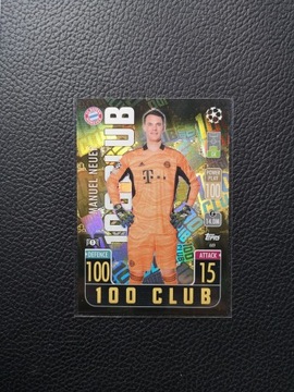 100 Club Manuel Neuer Match Attax 2021/22 