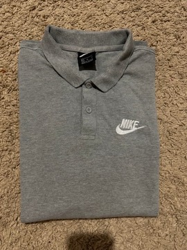 Koszulka Polo Nike szara