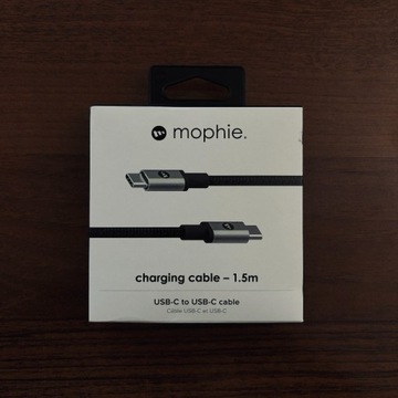  Przewód / kabel mophie USB-C - USB-C (1,5 m)