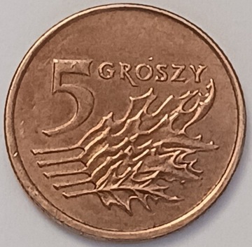 5 gr groszy 1999 r.