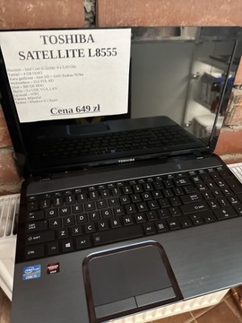 Laptop Toshiba Satellite L 8555