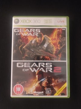 Gears of war 1 i 2 edycja podwójna xbox 360 x360