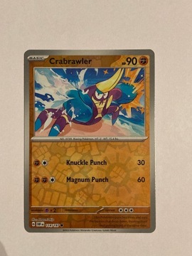 Pokemon TCG Obsidian Flames:Crabrawler Rev 114/197