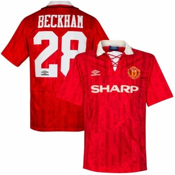 Koszulka Manchester United Beckham 28 M GRATIS 24H