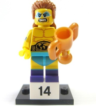 Lego minifigures -  15 seria - Wrestler