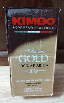 KIMBO Aroma Gold 100% Arabica kawa mielona 250 g