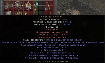 Diablo 2 Resurrected gniew tytana SC nonladder