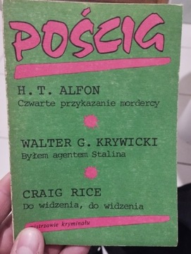 Pościg - mistrzowie kryminału klasyka PRL