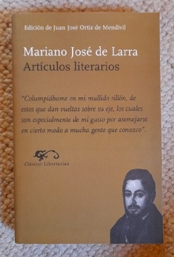 Mariano Jose de Larra Articulos Literarios