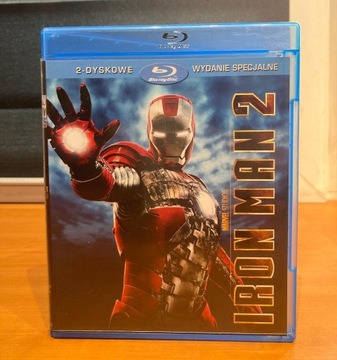 IRON MAN 2 BLURAY WYDANIE SPECJALNE 2 DYSKI