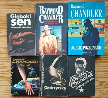 Raymond Chandler Philip Marlowe 6 książek
