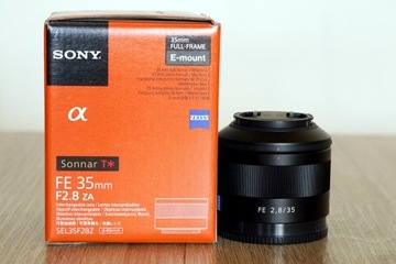 Obiektyw Sony Carl Zeiss Sonnar T* EF 35 mm f/2.8