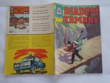 Kapitan Żbik : DIADEM TAMARY  1968r -Unikat !!!