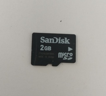 Karta pamięci microSD 2 Gb SanDisk