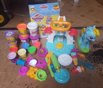 Play-Doh ciastolina babeczki lody ciasta desery